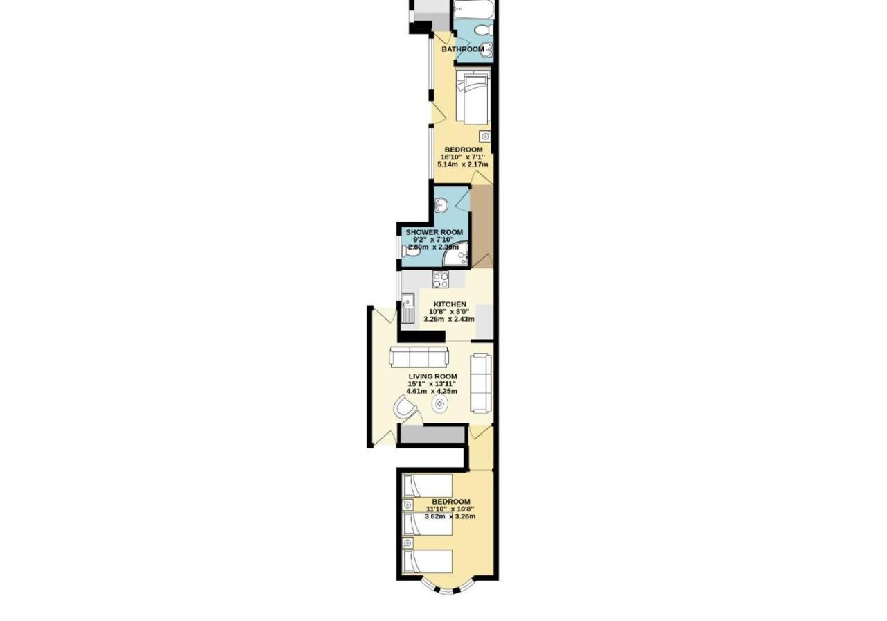 St Peters Pad By My Getaways Free Parking Apartment Brighton ภายนอก รูปภาพ